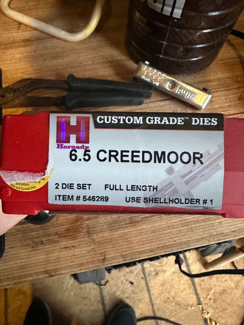 6.5 creedmoor Die Set 2