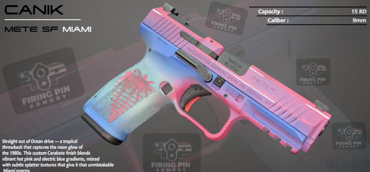 Canik Mete SF Miami 9MM 15+1 Optic Ready Limited Edition Only 200 Made