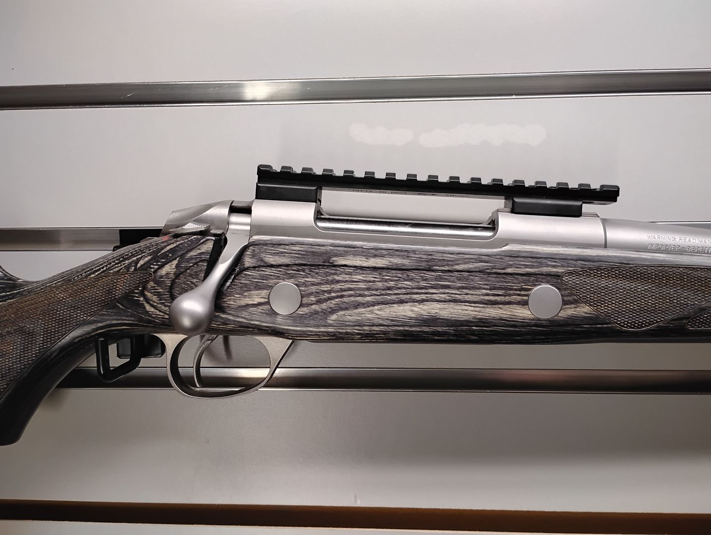 Sako 85M Finlight Stainless Grey Wolf 6.5 x 55 Bolt Action Rifle 3