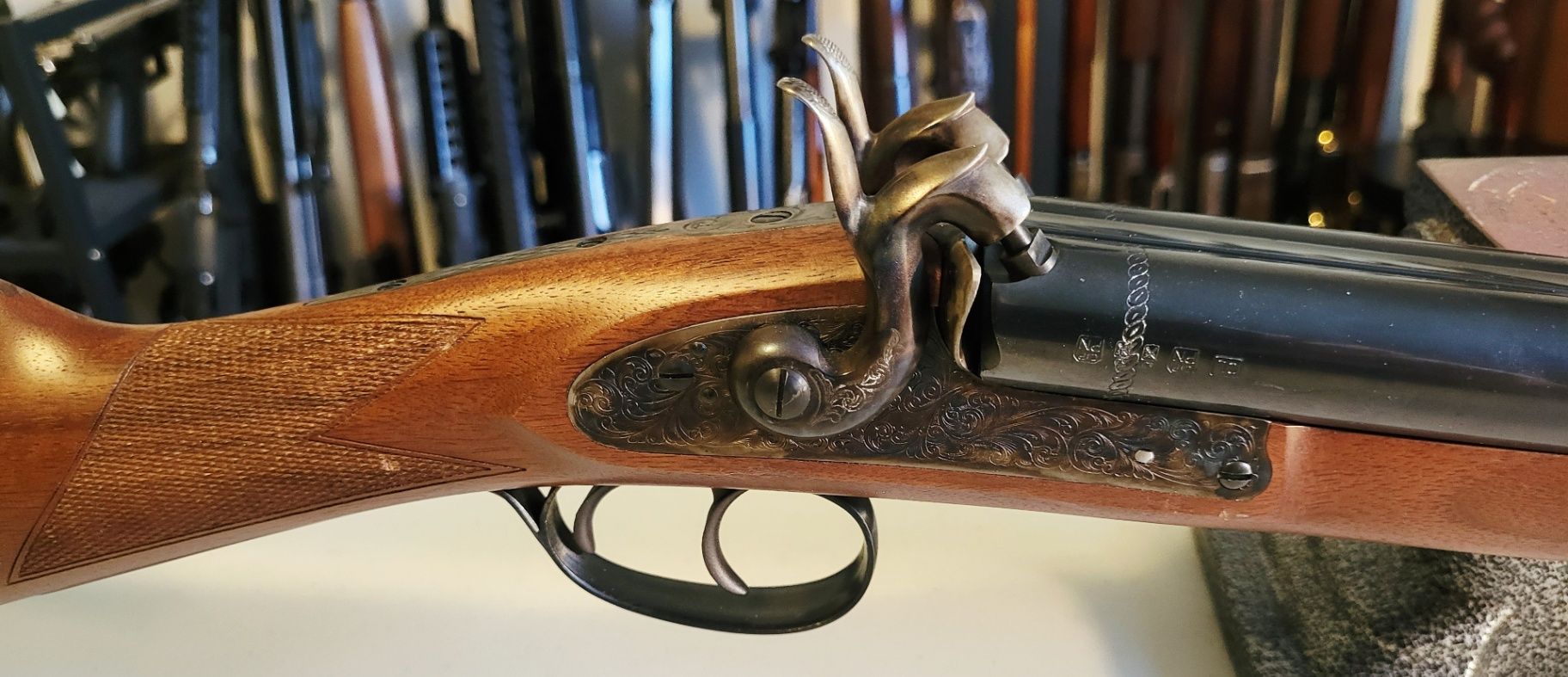 Pedersoli Double Barrel Shotgun cap and ball 4