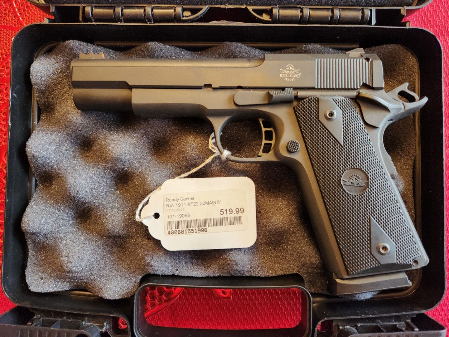 RIA 1911 XT22 22MAG 5"