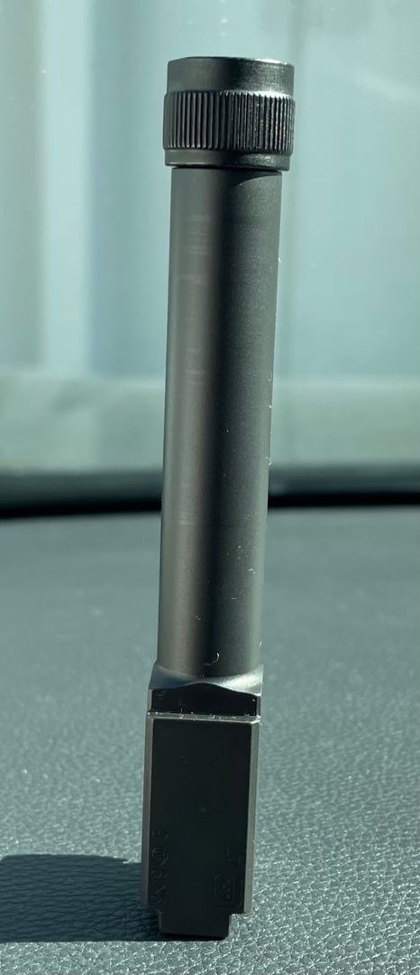 Glock 19,19X,45 gen 5 OEM threaded barrel  3