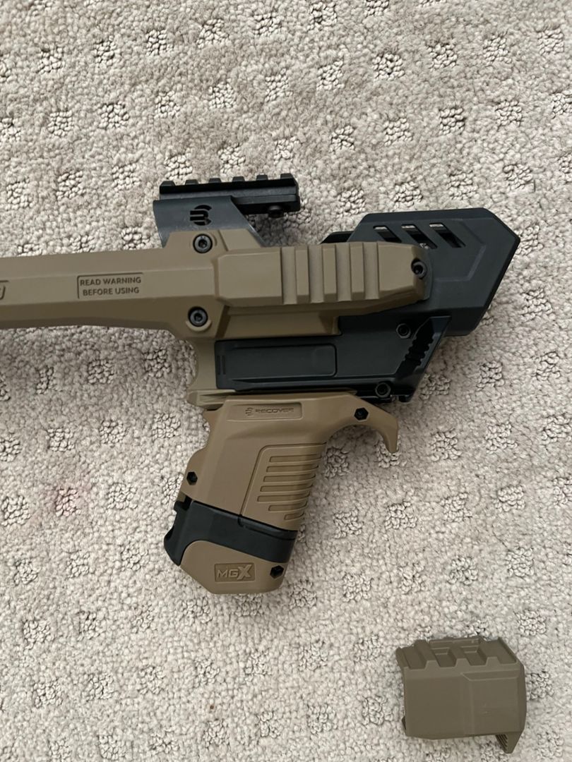 Recover Tactical S-Pro Pistol Stabilizer Conversion Kit for Glock, Canik, PDP 3