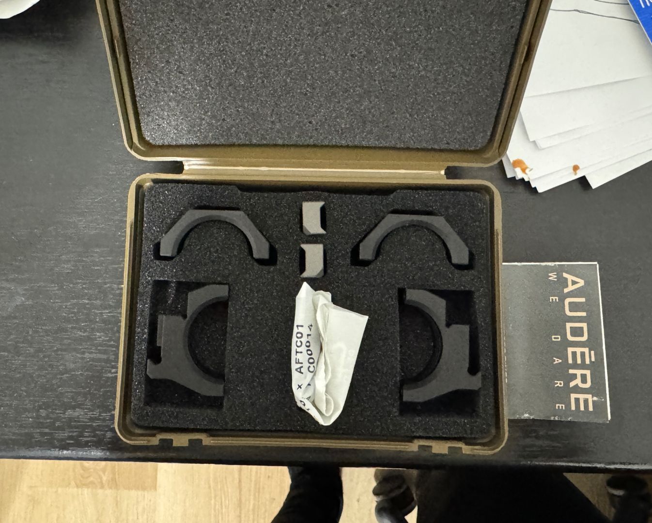 Audere PSR 34mm scope rings (low)