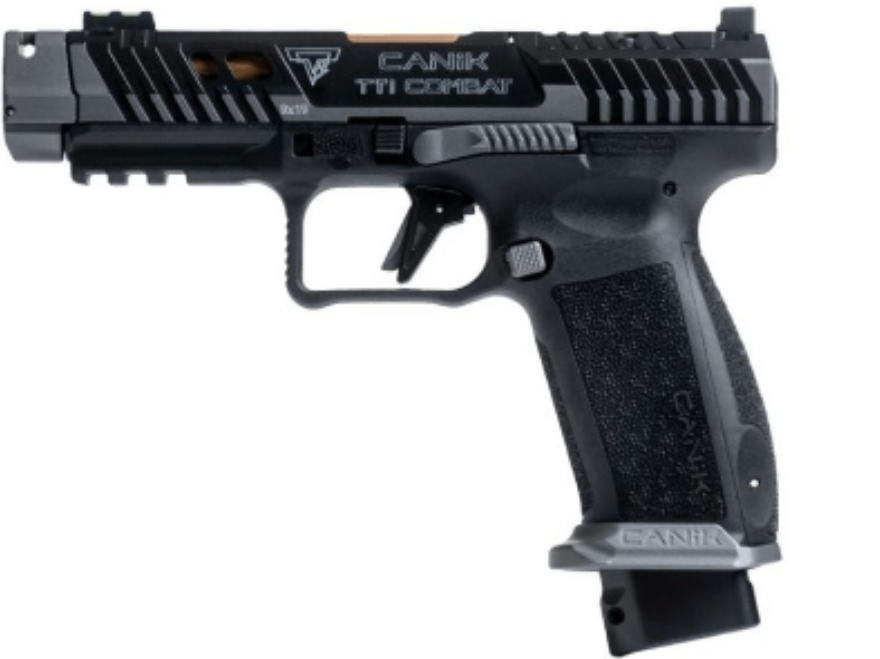 **Newest Release** Canik TTI Combat Smoke 9MM 18+1 2 Mags 2
