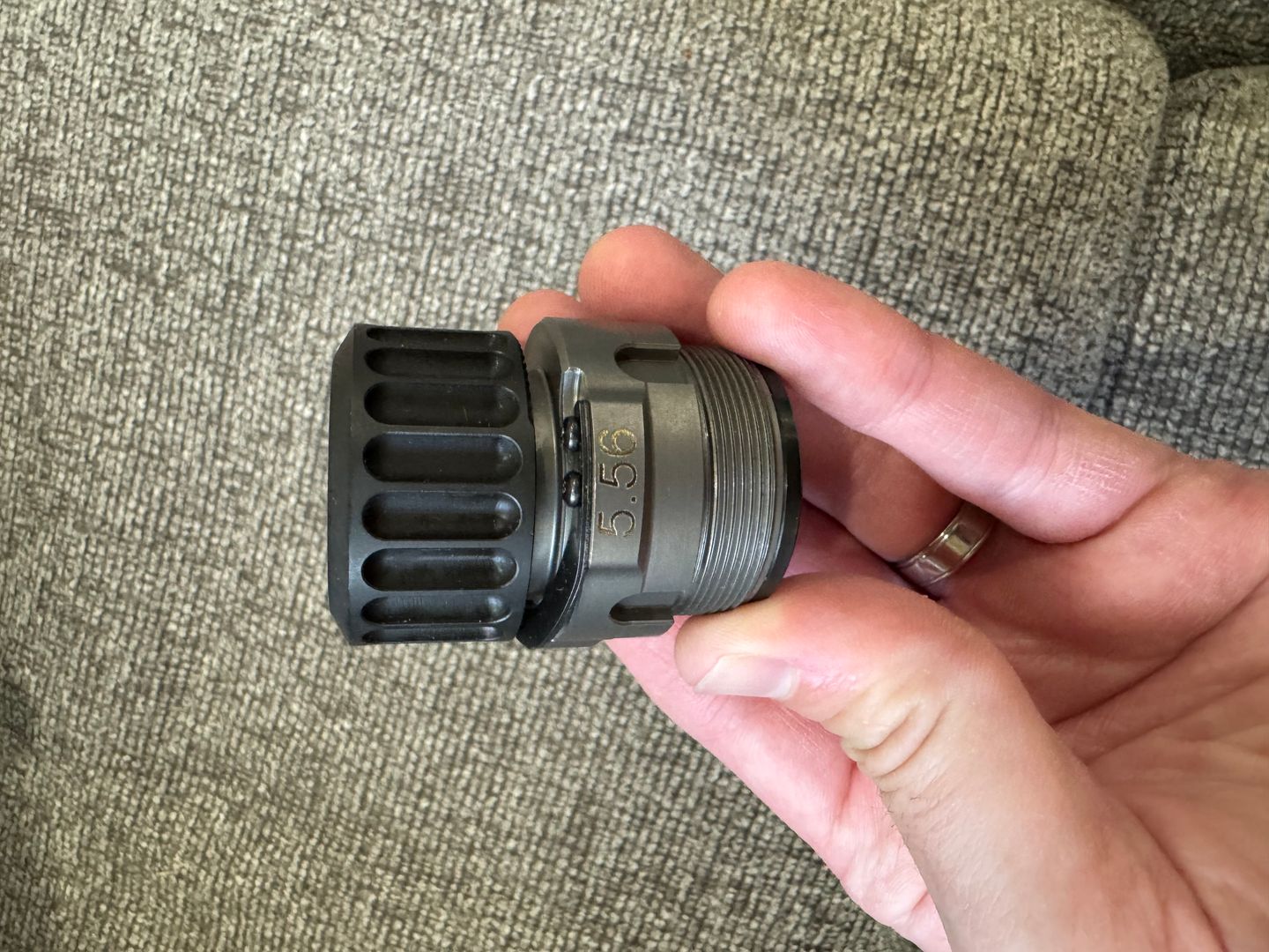 5.56 B&T SF Titanium HUB Adapter