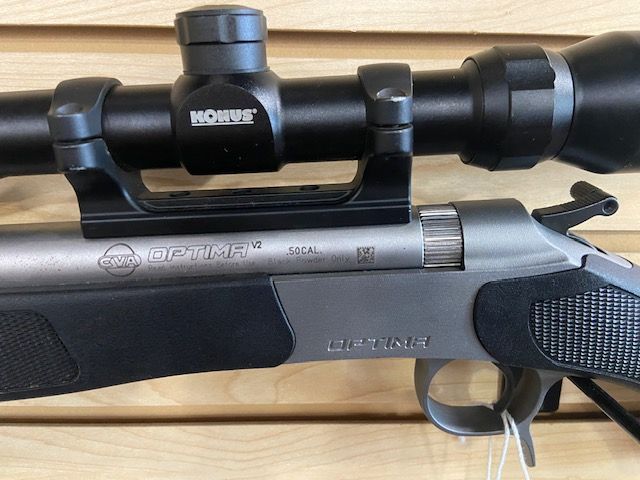 CVA Optima V2 50 Caliber Stainless Break Action Muzzleloader / E75003447  3