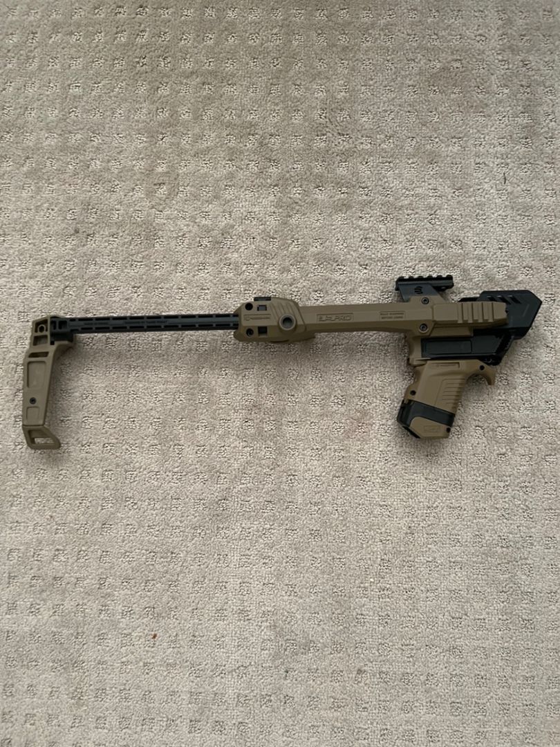 Recover Tactical S-Pro Pistol Stabilizer Conversion Kit for Glock, Canik, PDP 5