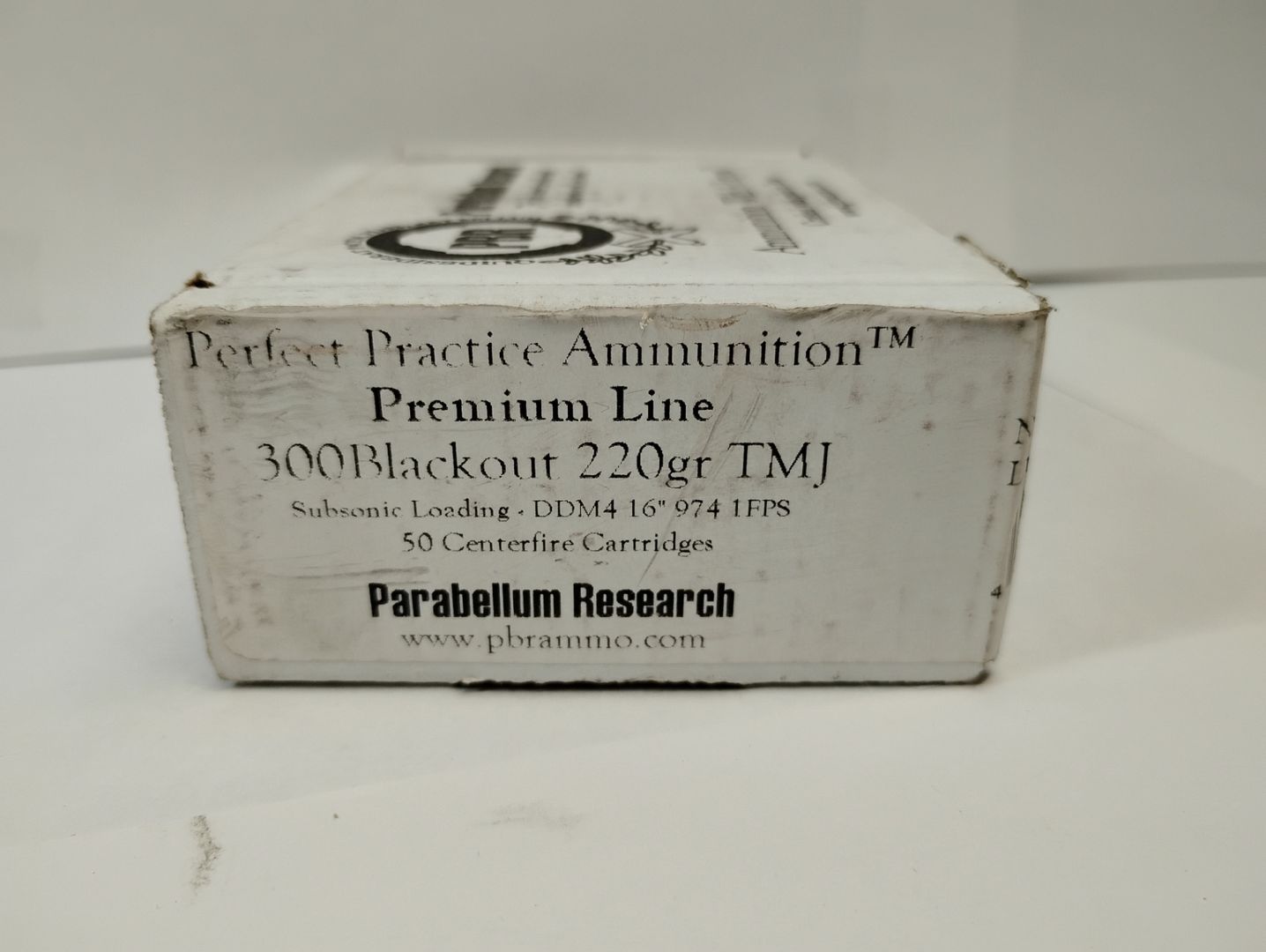 Parabellum Research PBR 300 Blackout 220Gr TMJ Ammo  2