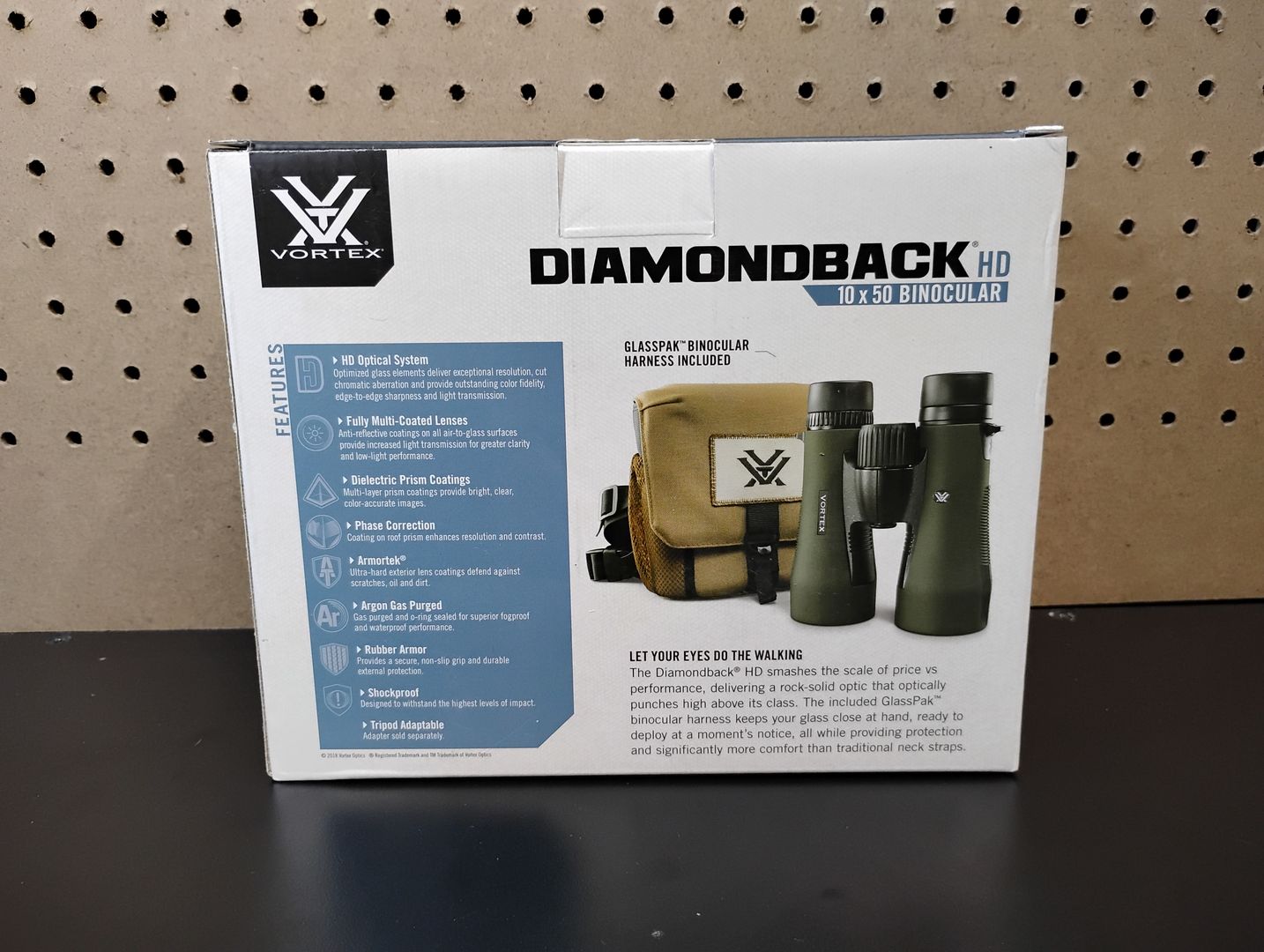***SOLD*** Vortex Diamondback HD Full Size Binoculars - 10x50 (NEW) 2